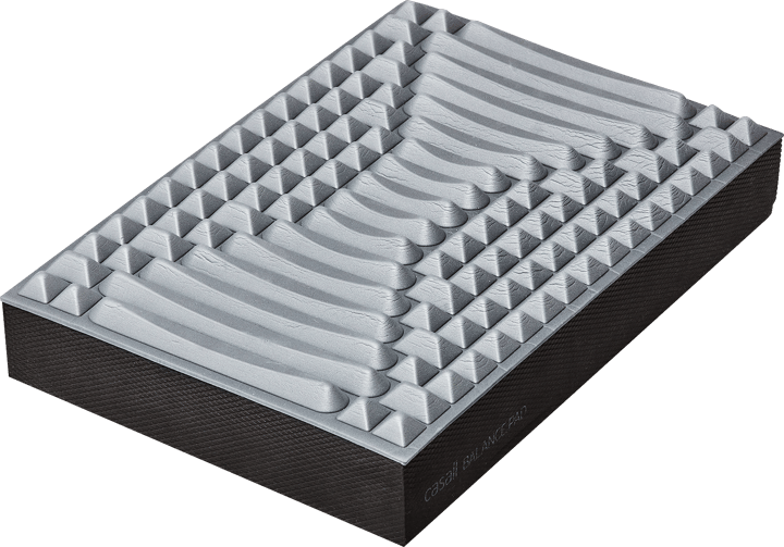 Casall Balance & Massage Pad Black/Grey Casall