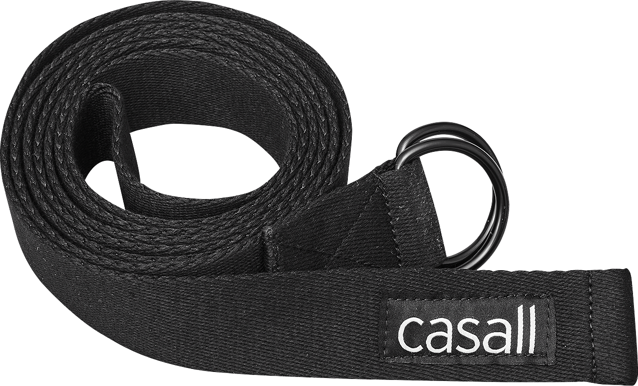 Casall Eco Yoga Strap Black
