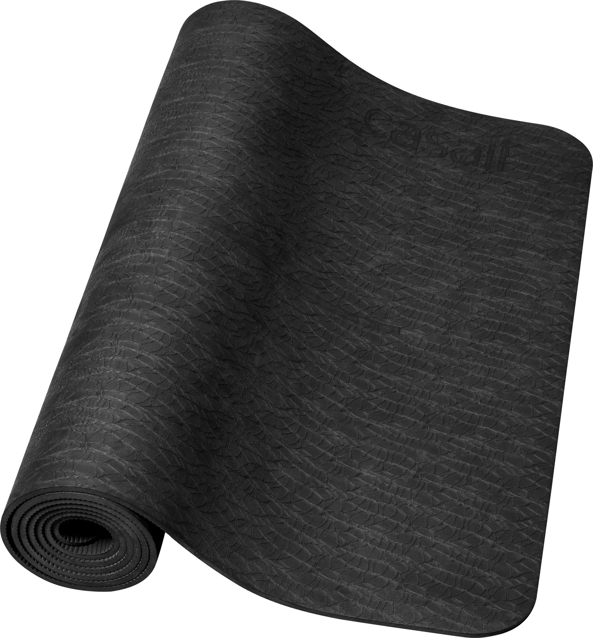 Exercise Mat Cushion 5mm PVC Free Black