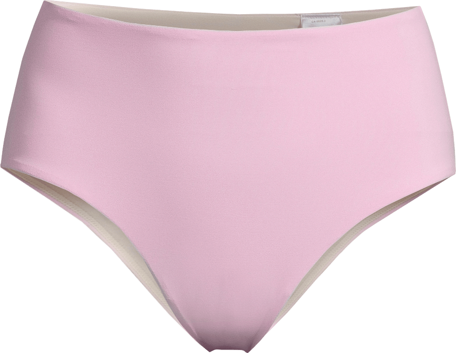 Women's High Waist Bikini Hipster Clear Pink