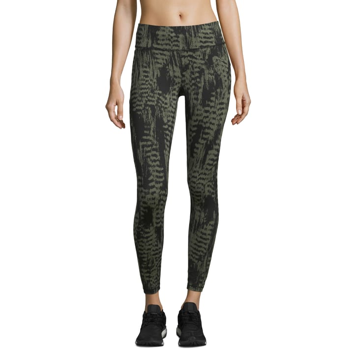 Women's Iconic Printed 7/8 Tights Survive Dk Green Casall