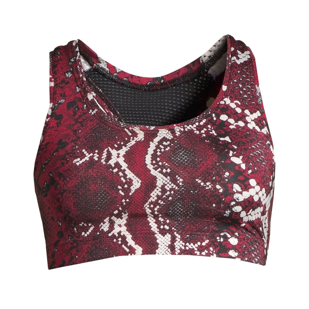 Casall Women's Iconic Sports Bra Red Snake