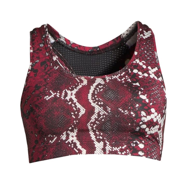 Women's Iconic Sports Bra Red Snake Casall