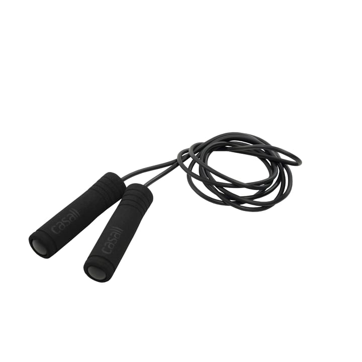 Jump Rope Foam Handle Black Casall