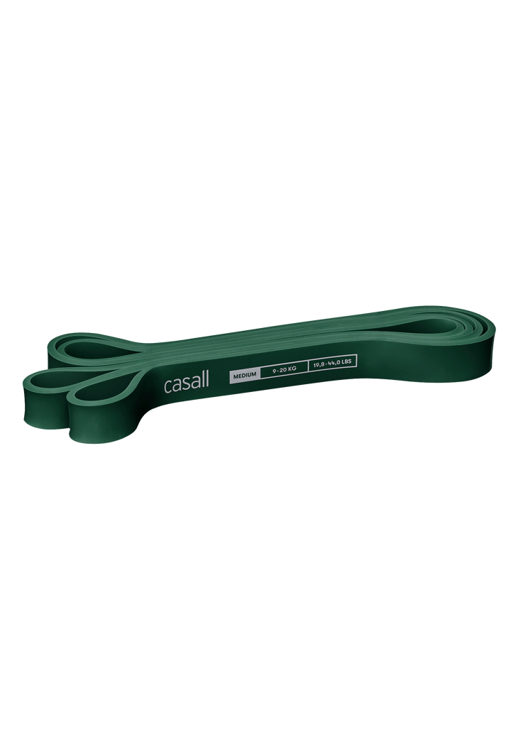 Casall Long Rubber Band Medium Mid Green Casall Casall Long Rubber Band Medium Mid Green Casall
