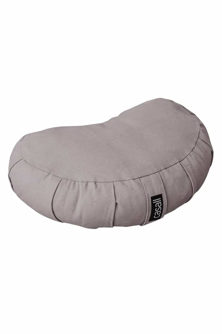 Casall Meditation Pillow Halfmoon Shape Warm Grey 0 Casall