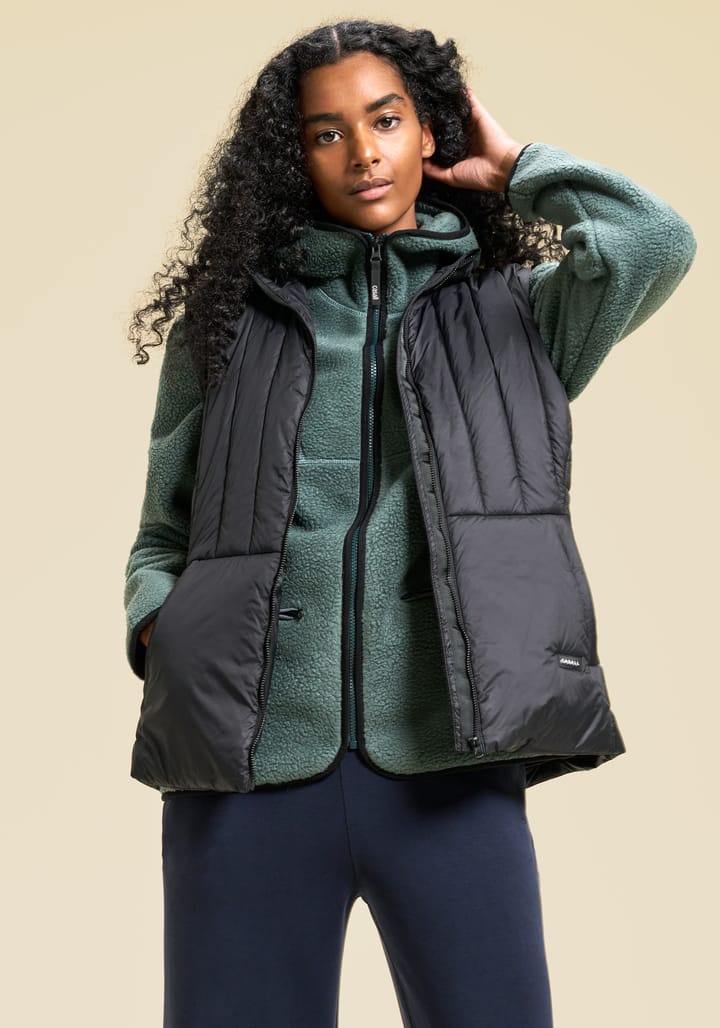 Women's Pile Jacket Dusky Teal Casall