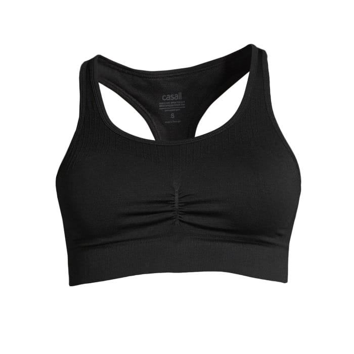 Casall Women's Soft Sports Bra Black Casall Casall Women's Soft Sports Bra Black Casall