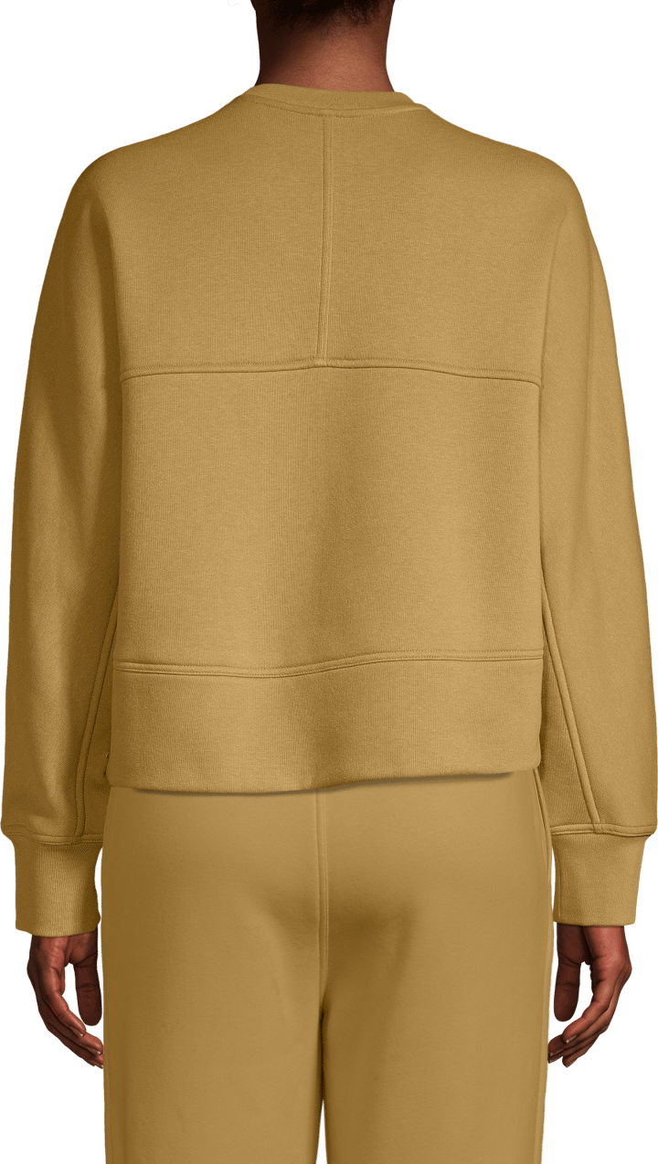 Casall Women's Boxy Crew Neck Sweatshirt Fuse Green Casall