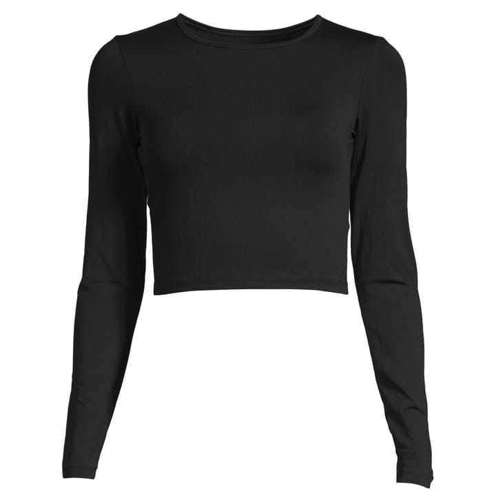 Casall Women's Crop Long Sleeve Black Casall
