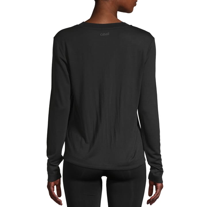 Casall Women's Ease Crew Neck Black Casall Casall Women's Ease Crew Neck Black Casall