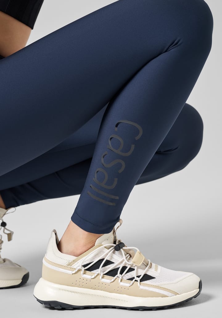 Casall Women's Graphic Sport Tights Core Blue Casall