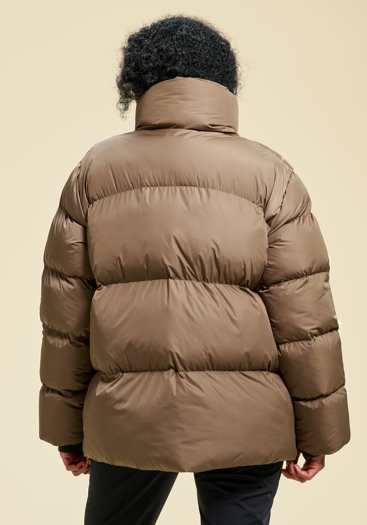 Casall Women's Hero Puffer Jacket Taupe Brown Casall