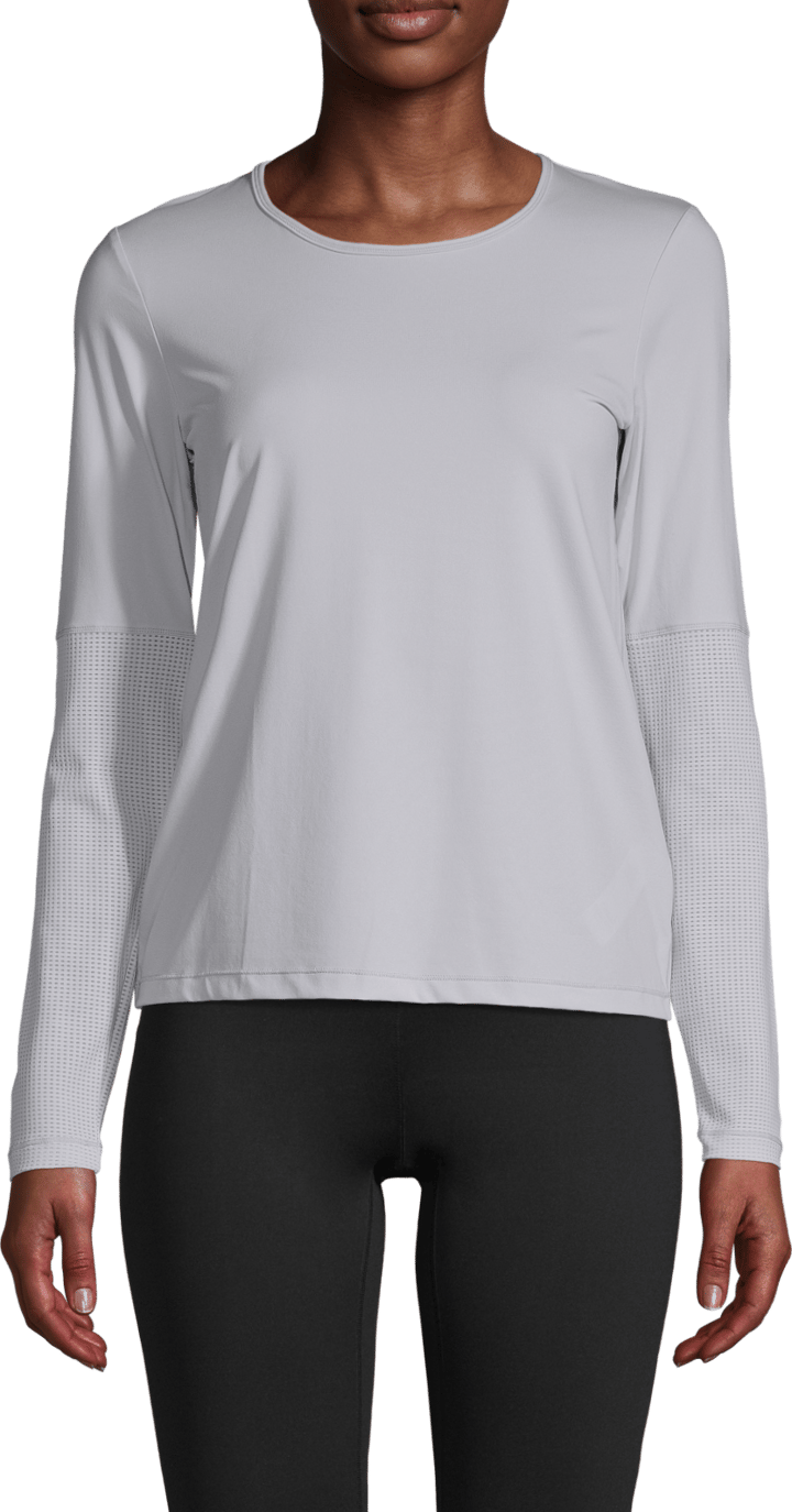 Casall Women's Iconic Long Sleeve Grey Blue Casall