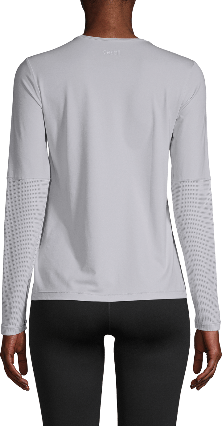 Casall Women's Iconic Long Sleeve Grey Blue Casall Casall Women's Iconic Long Sleeve Grey Blue Casall