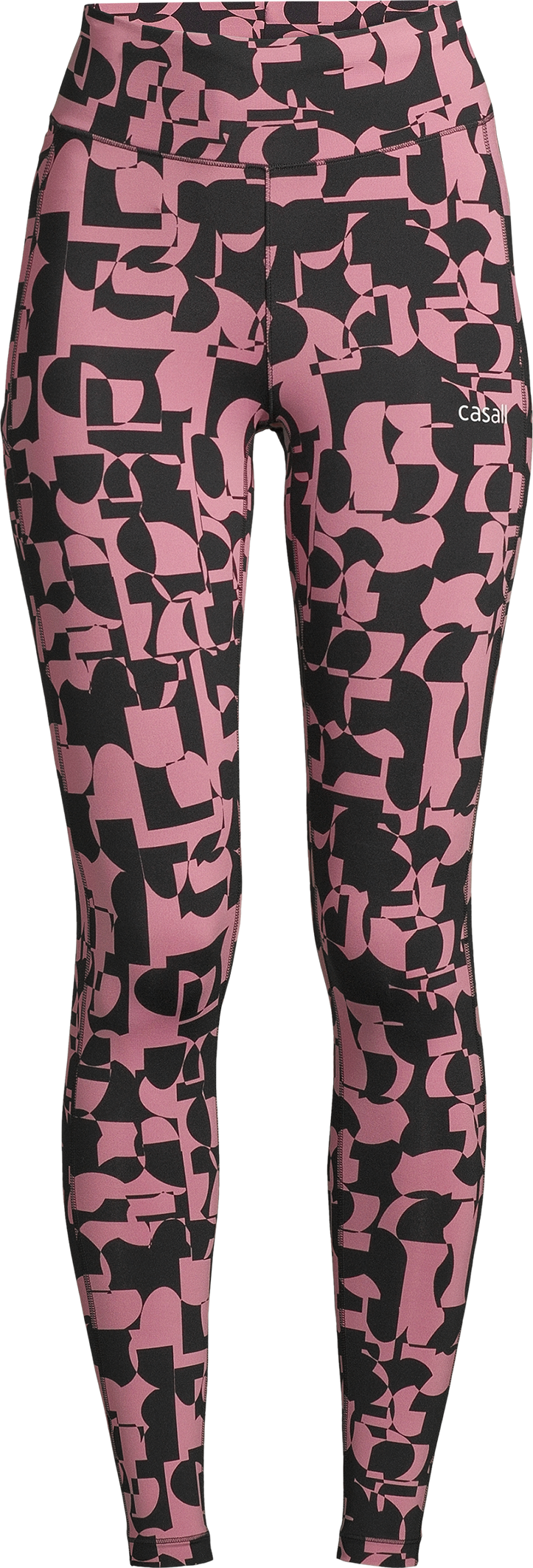 Casall Women's Iconic Printed 7/8 Tights Echo Pink Träningsbyxor 36