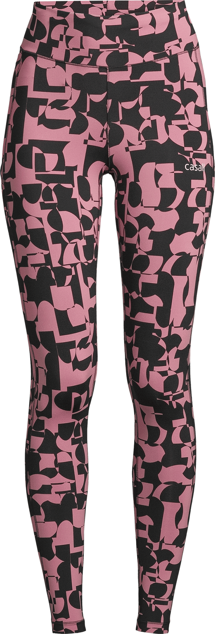 Casall Women's Iconic Printed 7/8 Tights Echo Pink Casall