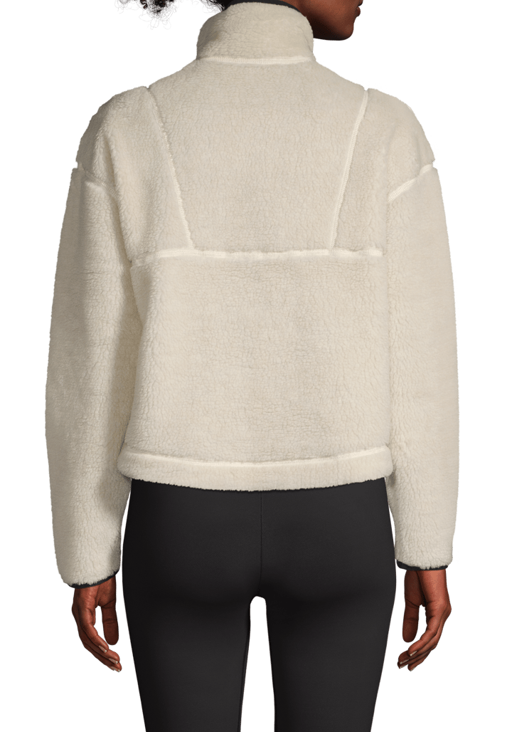 Women's Pile Half Zip Off white Casall