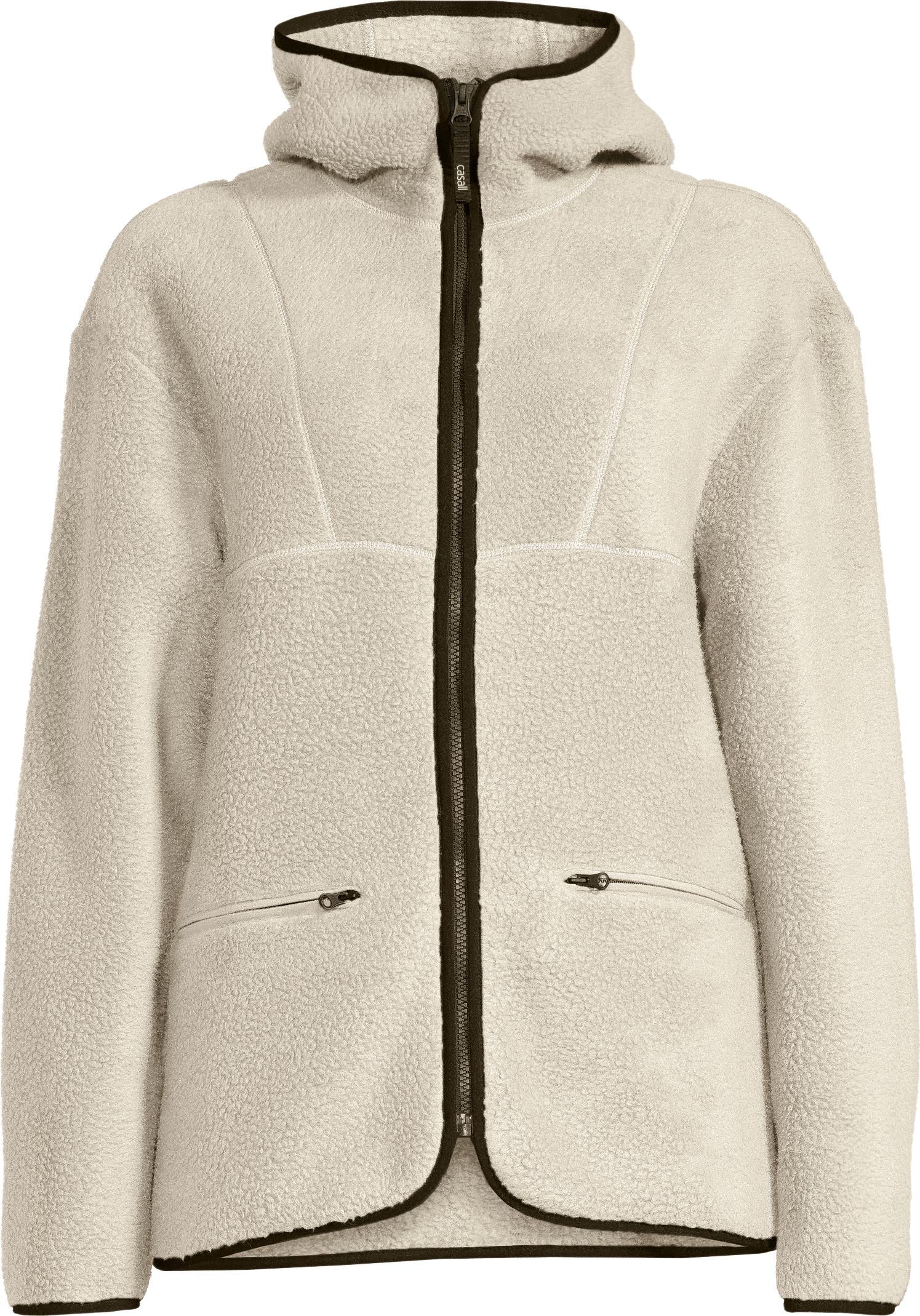 Casall Women's Pile Jacket Off White