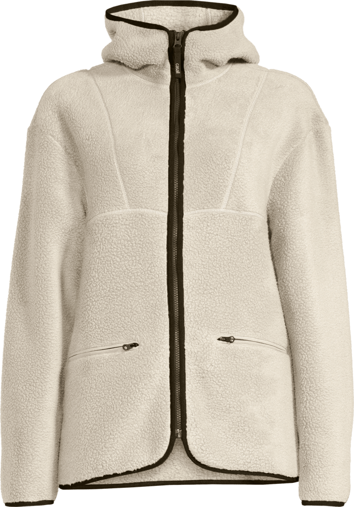 Casall Women's Pile Jacket Off White Casall