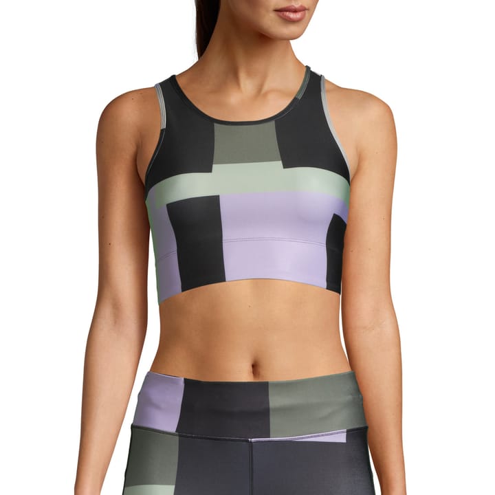 Casall Women's Printed Sport Top Block Print Casall Casall Women's Printed Sport Top Block Print Casall