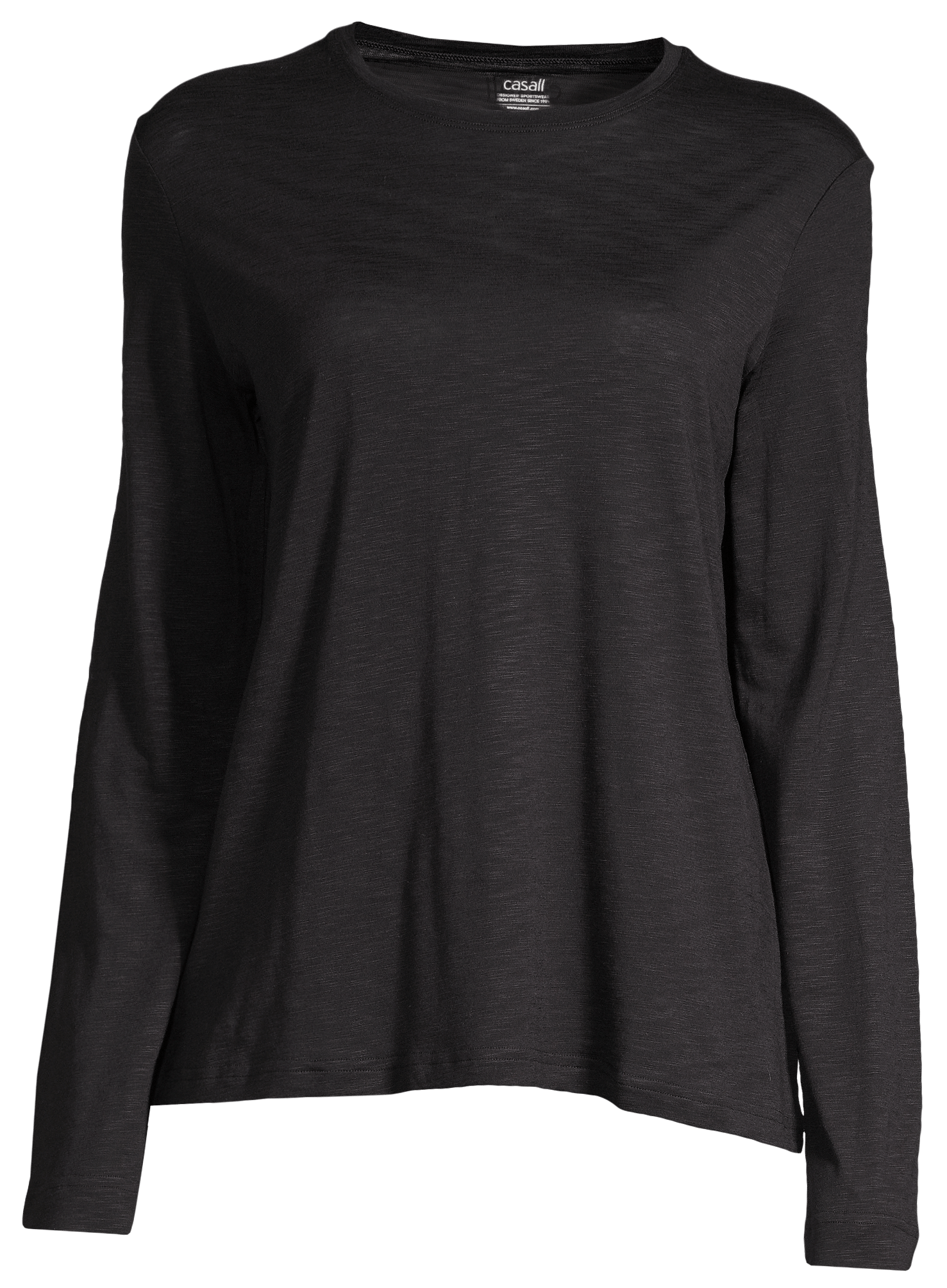 Casall Women's Soft Texture Long Sleeve Black