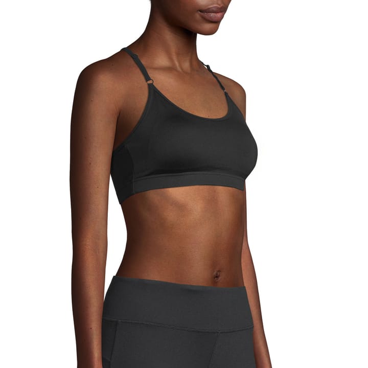 Casall Women's Strappy Sports Bra Black Casall