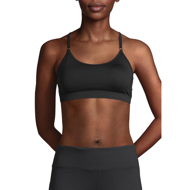 Casall Women's Strappy Sports Bra Black Casall Casall Women's Strappy Sports Bra Black Casall