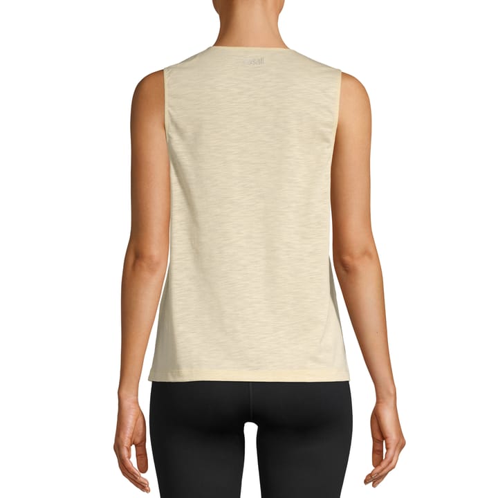 Casall Women's Texture Tank Stockholm Yellow Casall