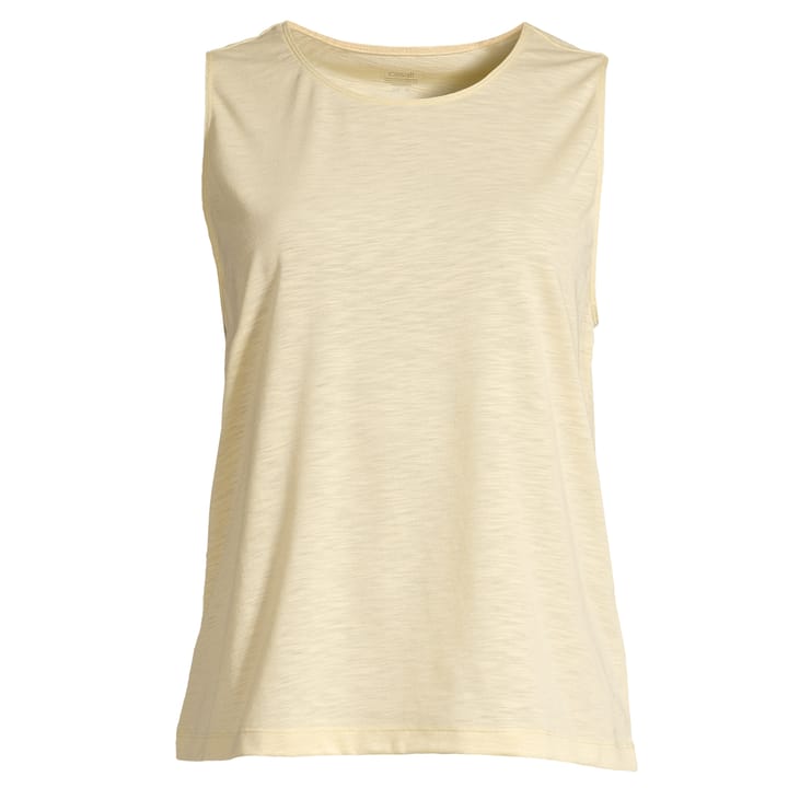 Casall Women's Texture Tank Stockholm Yellow Casall