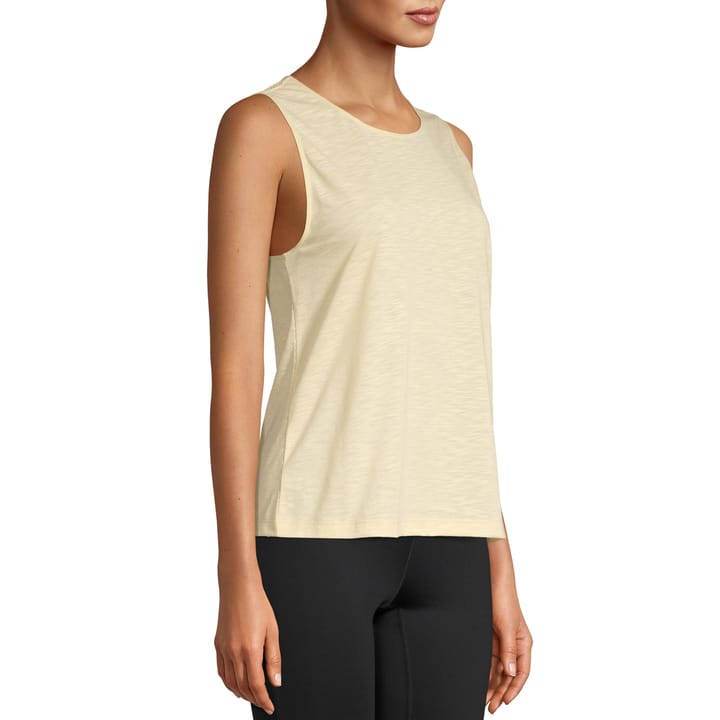 Casall Women's Texture Tank Stockholm Yellow Casall