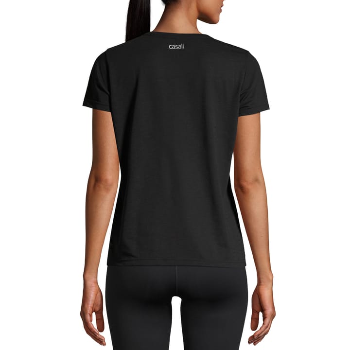 Casall Women's Texture Tee Black Casall Casall Women's Texture Tee Black Casall