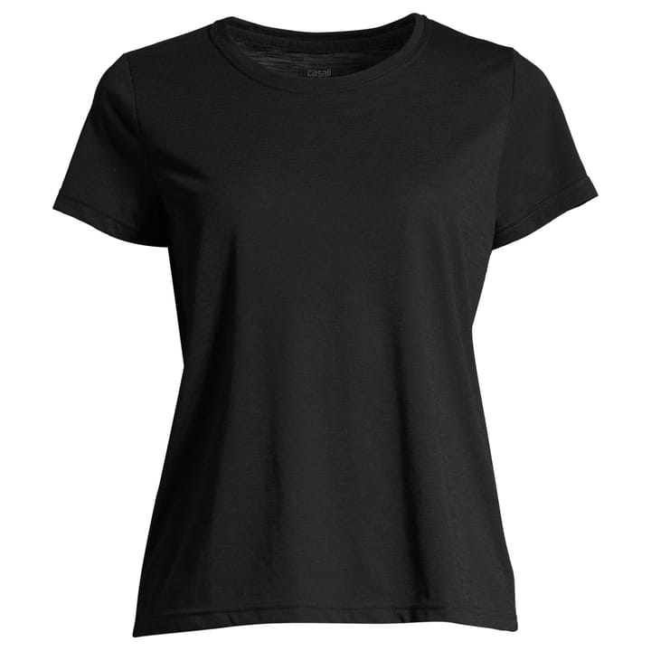 Casall Women's Texture Tee Black Casall