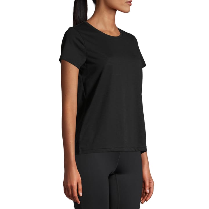 Casall Women's Texture Tee Black Casall Casall Women's Texture Tee Black Casall