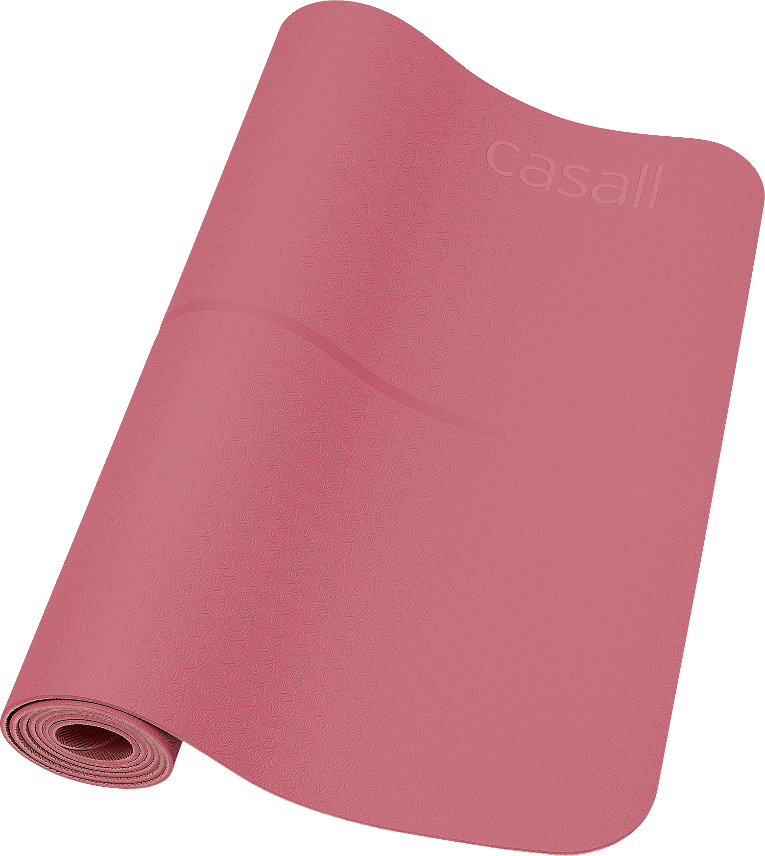 CASALL Yoga Mat Position 4 mm Mineral Pink