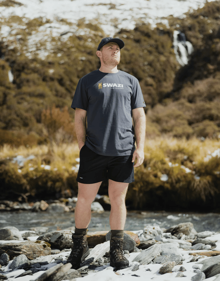 Swazi Men's Swazi Tee Granite Swazi Swazi Men's Swazi Tee Granite Swazi