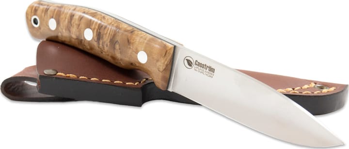 Casström No.10 Swedish Forest Knife Stabilised Curly Birch Casström