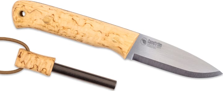 Casström Woodsman with Fire Striker Curly Birch Casström