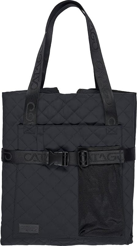 On The Go Bag Quilted Black Catago