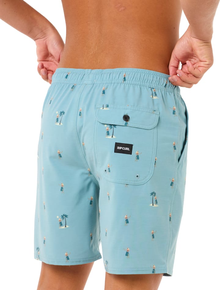 Rip Curl Men's Hula Breach 18" Volley Short Blue Lagoon Rip Curl