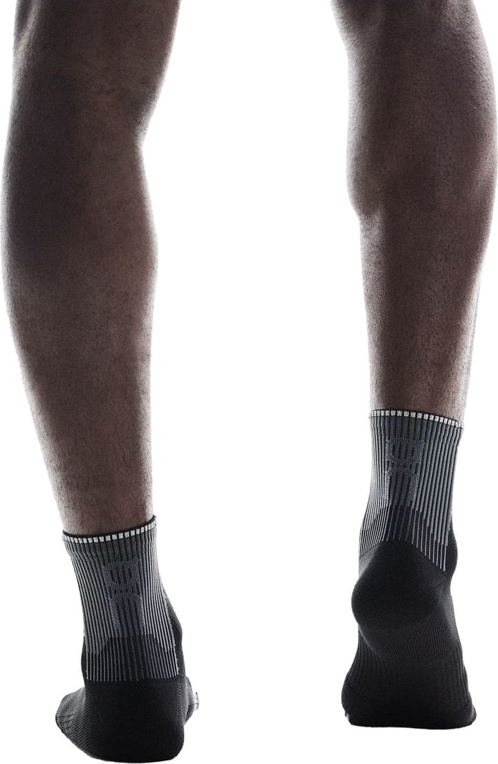 On Unisex Performance Run Sock Mid Black/Eclipse On