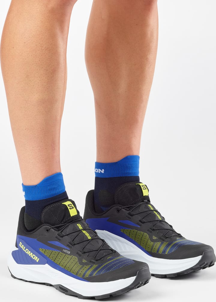 Salomon Men's Genesis Black / Acid Lime / Bluing Salomon
