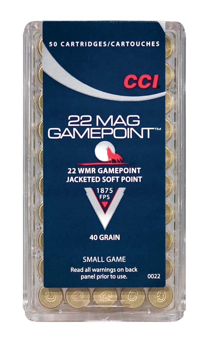 CCI Cci 22 Wmr Maxi-Mag 40gr Game Point 50-Pack CCI CCI Cci 22 Wmr Maxi-Mag 40gr Game Point 50-Pack CCI