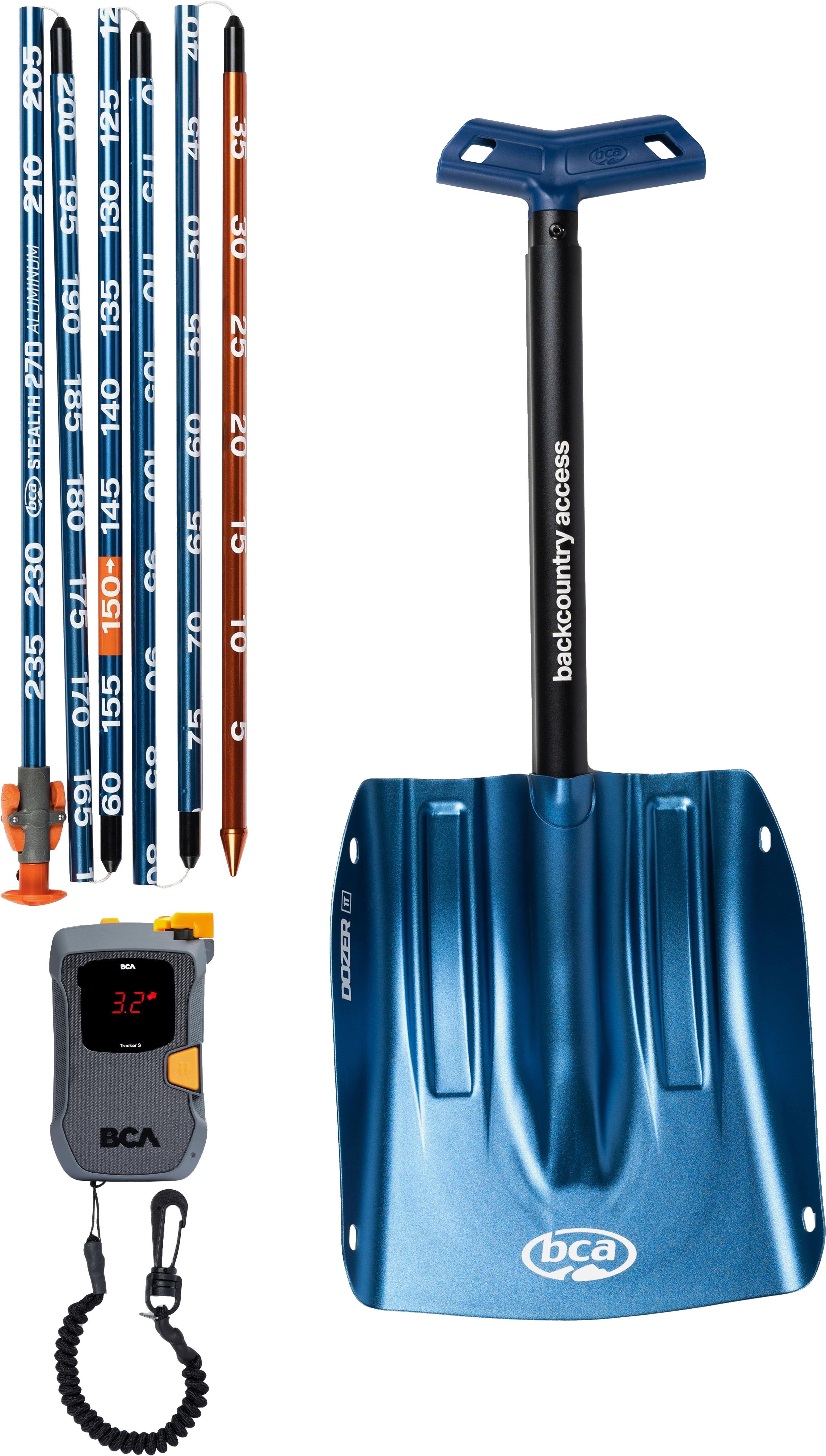 BCA Tracker S Rescue Package Set Black