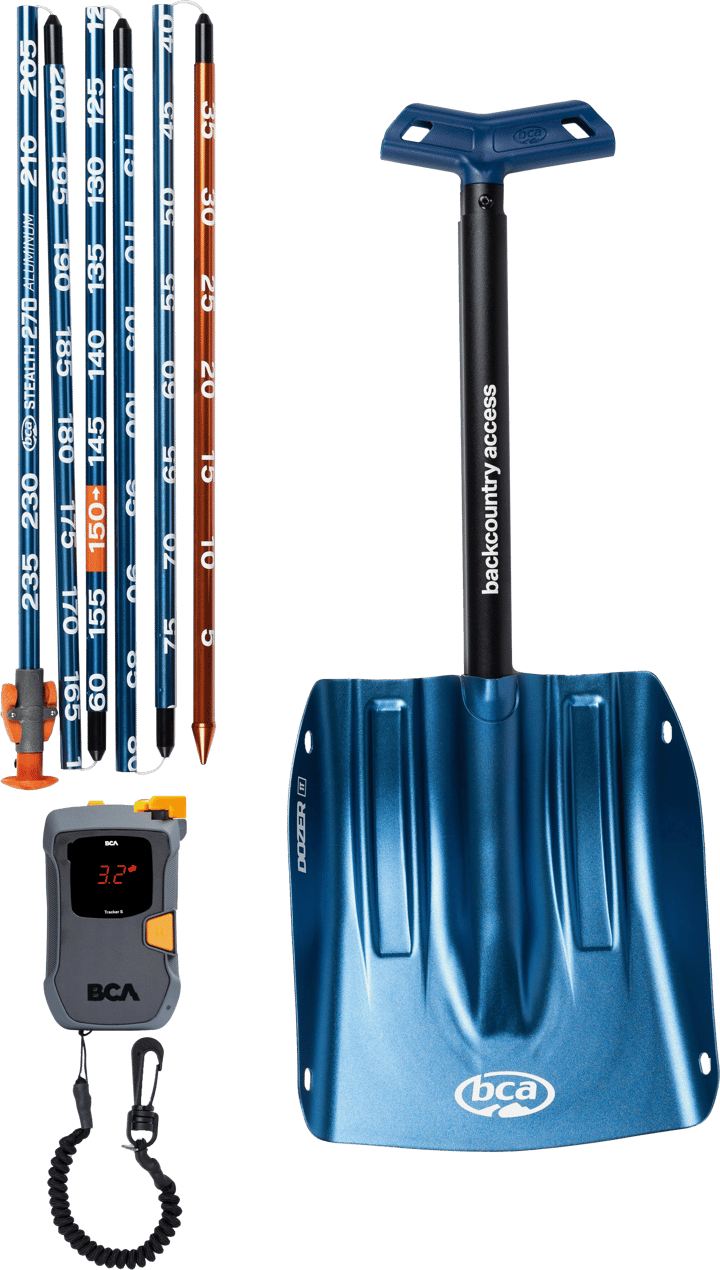 BCA Tracker S Rescue Package Set Black BCA