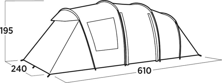 Easy Camp Leka Twin 6 Green Easy Camp