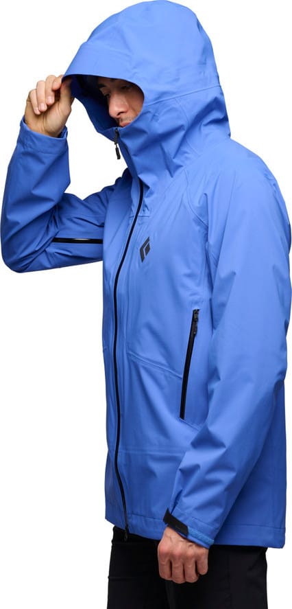Black Diamond Men's Highline Stretch Shell Jacket Clean Blue Black Diamond