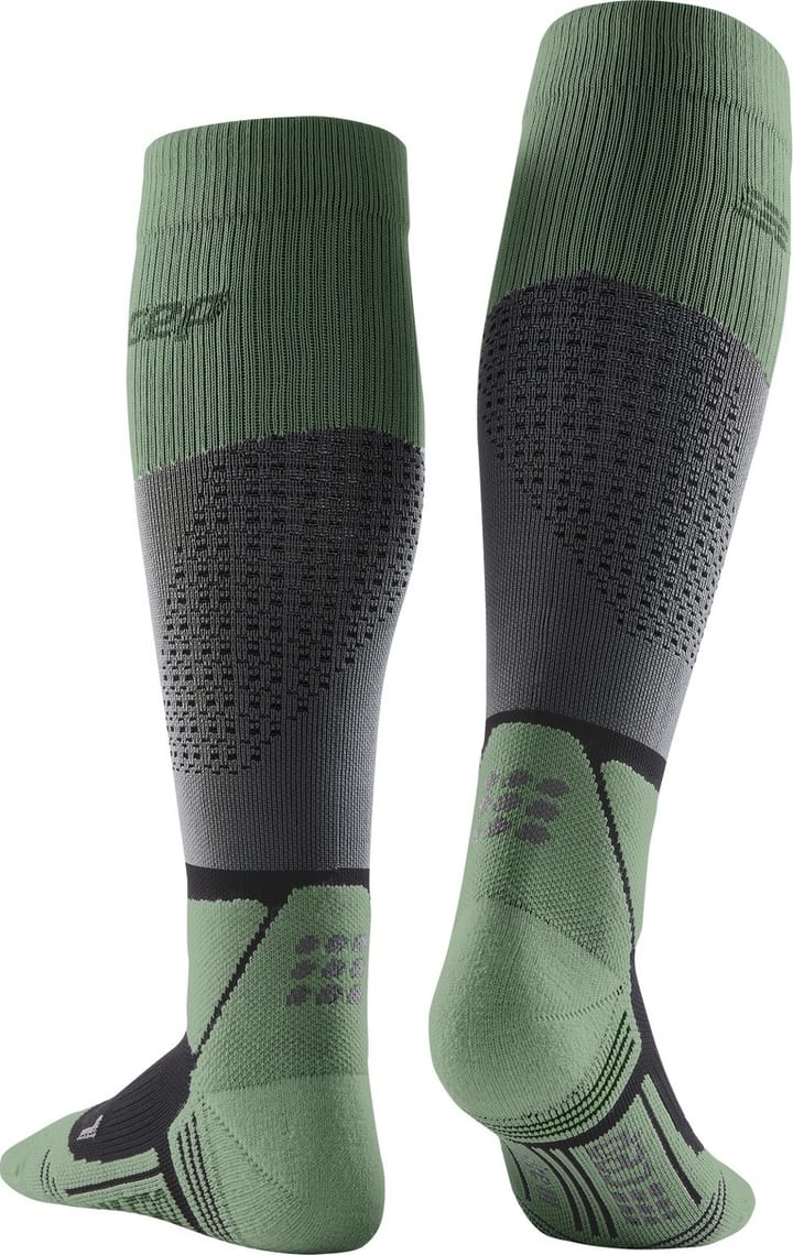 Women's Cep Max Cushion Socks Hiking Tall Grey/Mint CEP