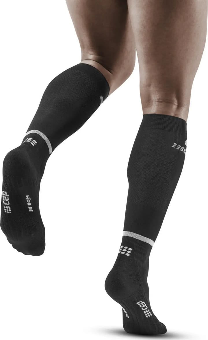 CEP Men's The Run Socks, Tall Black CEP