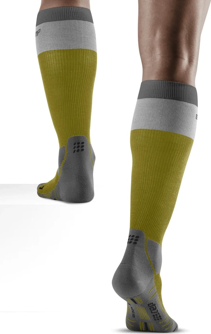 CEP Men's Hiking Light Merino Socks Olive/Grey CEP